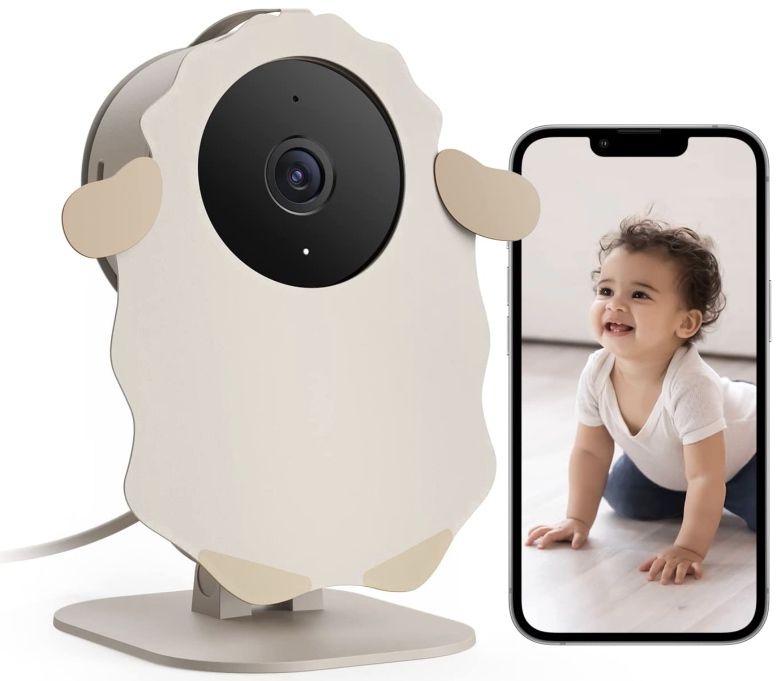 nooie wlan kamera 1080p mit geräusch- und bewegungsmelder für 24,99