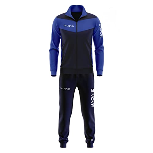 givova unisex visa luxury passen blau azur, größe l