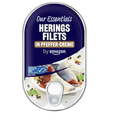 heringsfilets in pfeffer-crme 4x 200g von amazon msc für 5,27 statt 8