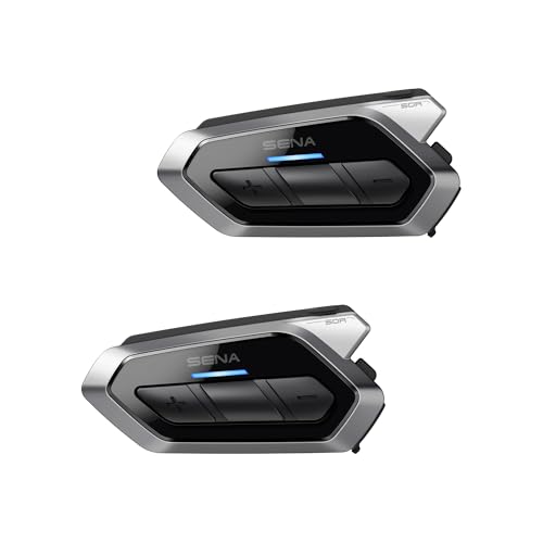 Sena 50R Motorrad Bluetooth Kommunikationssystem, Doppelpack mit Lautsprechern