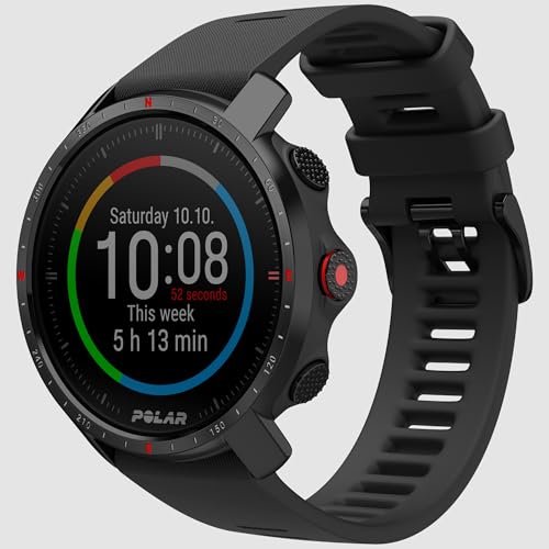 gps smartwatch polar grit x pro für sport, geländelauf, wandern