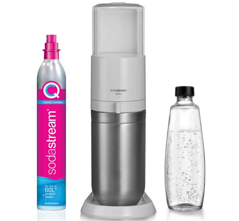 Produktbild: sodastream duo weiß wassersprudler 88,49 euro statt 106 euro