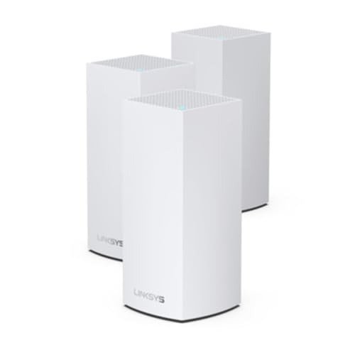 linksys atlas pro 6 velop wlan mesh system 3er-pack für bis zu 90 geräte, weiß