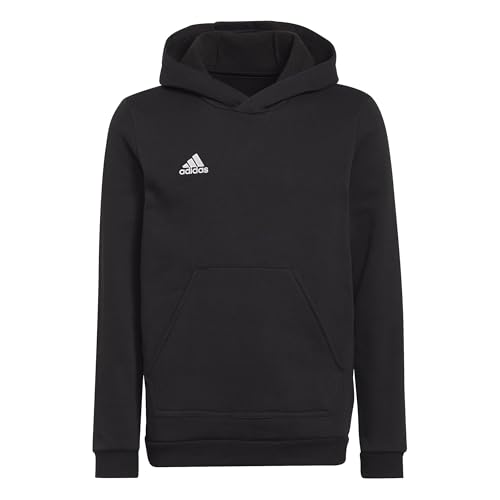 adidas kinder hoodie entrada 22 schwarz unisex 152