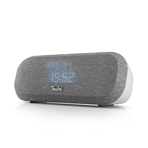 teufel radio one hifi-wecker dab fm bluetooth 5.1 20w aluminium lautsprecher usb-port