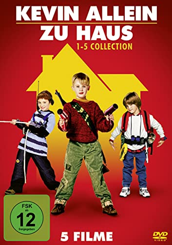 Produktbild: kevin - alle 5 filme - komplettbox dvd - allein zu haus