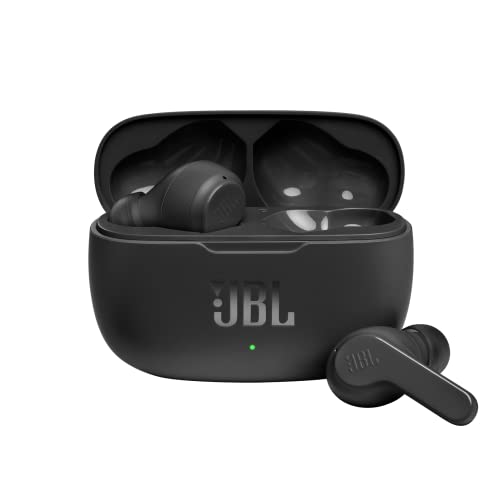 jbl wave 200tws in-ear bluetooth kopfhörer schwarz, mit mikrofon, 20 stunden akku