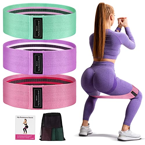 fitnessbänder set jateka hip bands 3 zugkraftstärken für beintraining und krafttraining