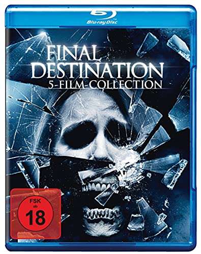 final destination blu-ray box 1-5, 5 filme in einer sammlung