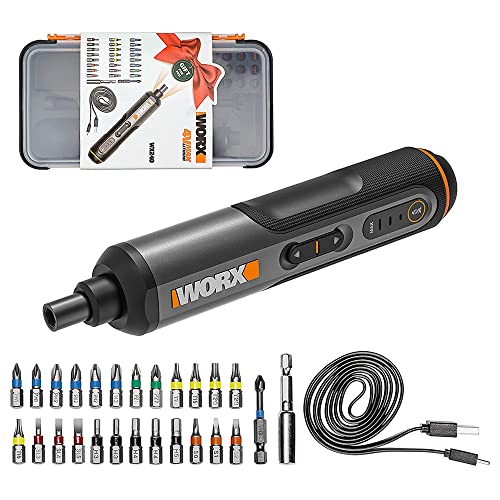 Worx WX240 akku schrauber set 26 teile kompakt und leistungsstark