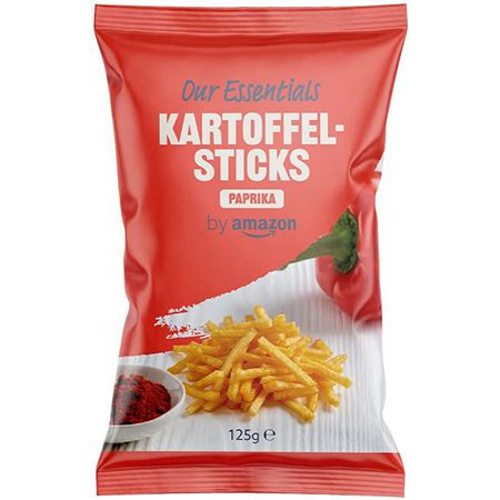 Unsere Essentials Kartoffelsticks mit Paprika, ab 0,91