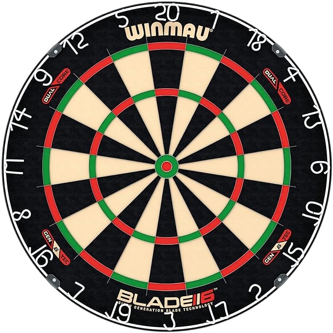 WINMAU Blade 6 Dartboard Dual Core