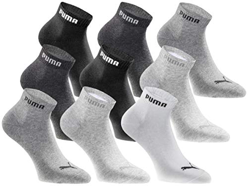 puma quartersocken 18 paar, sportlich und bequem für jeden tag