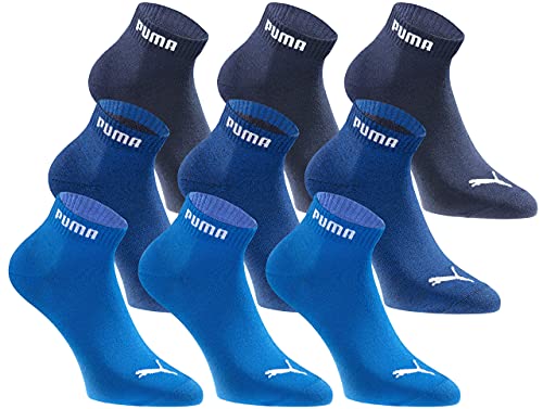 puma socks 18 paar pack statement edition unisex navigate peacoat größe 39-42