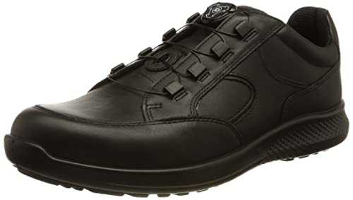 jomos campus sneaker schwarz, größe 40, echtleder