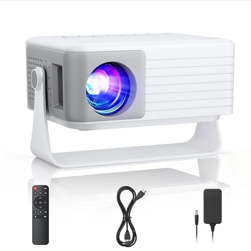 Mini Beamer 1080P AKIYO O1, 16000L, 360 drehbar, HDMI/USB, für Heimkino