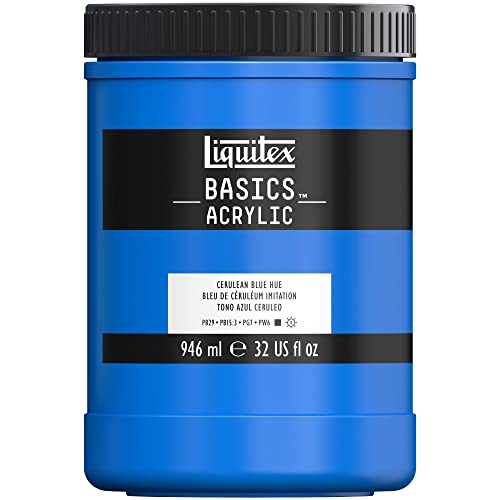 liquitex acrylfarbe cölinblau 946ml monopigmentiert lichtecht mittlere viskosität