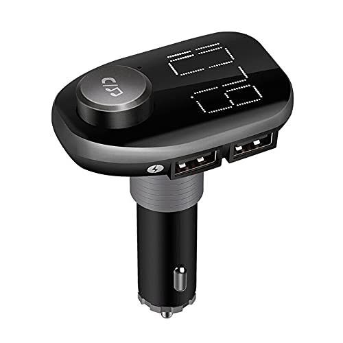 bluetooth mp3-player auto, wireless radio adapter mit dual usb ladegerät 12V-24V