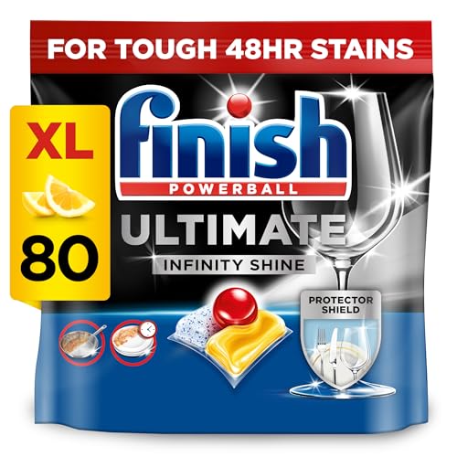 finish geschirrspültabs ultimate infinity shine citrus, 80 tab spülmaschinentabs