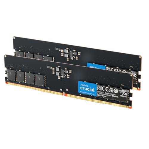 Produktbild: Crucial 32GB DDR5-4800 CL40 Speicherkit - 263,81 inkl. Versand