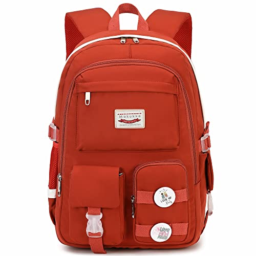makukke rucksack damen, schulrucksack mädchen, anime rucksack für uni und freizeit