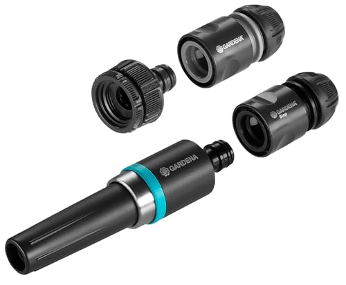 gardena ecoline spritz-satz grundausstattung mit reinigungsspritze und anschlüssen