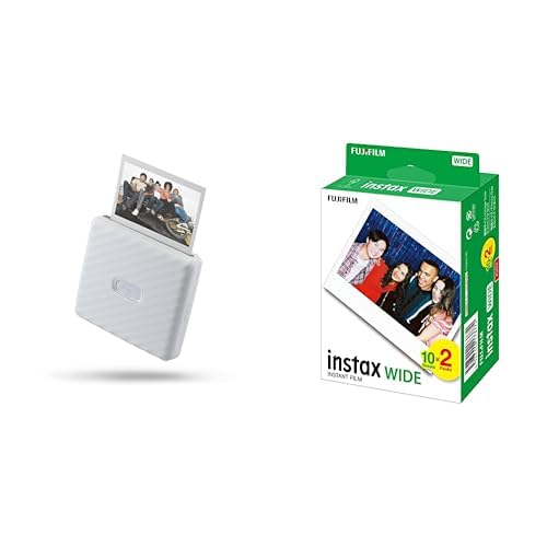 instax link wide smartphone printer film doppelpack 2x10 aufnahmen