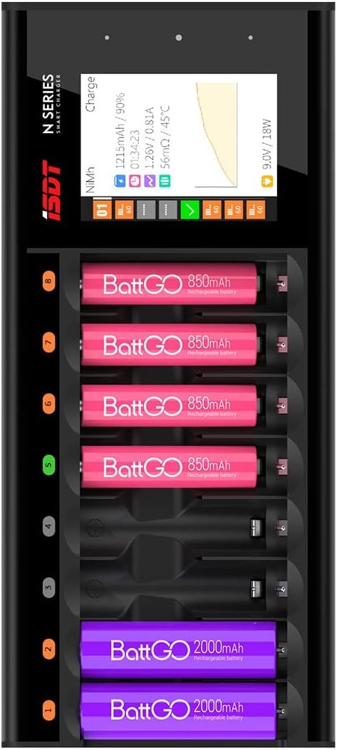 ISDT N8 Akku-Ladegerät Smart für LiPo und Li-ion Batterien