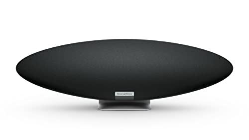 bowers & wilkins zeppelin wireless hifi speaker, alexa, airplay 2, aptx, grey