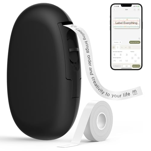 supvan label printer mini e10 bluetooth selbstklebend für home office iOS Android