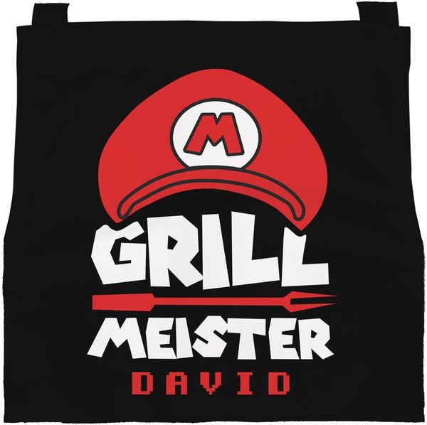 Kinderkochschürze Grillschüler & Super Grillmeister mit Wunschnamen