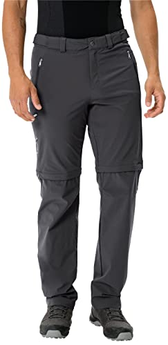 vaude farley stretch t-zip pants herren hose schwarz 50 eu