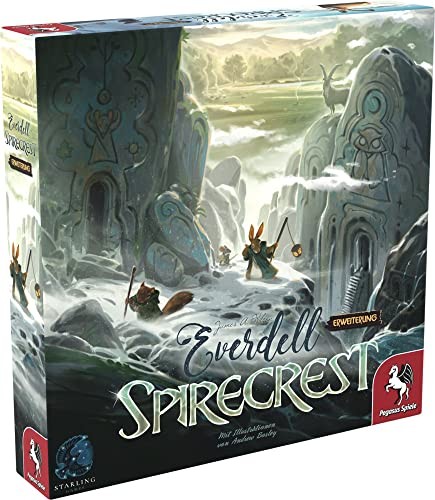 Everdell Spirecrest Erweiterung - Strategisches Brettspiel für 1-5 Spieler