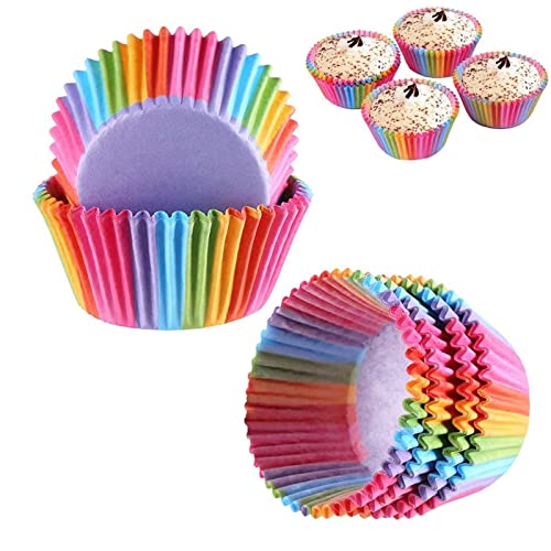 200 muffinförmchen papier cupcake müller rainbow für hochzeit geburtstag party