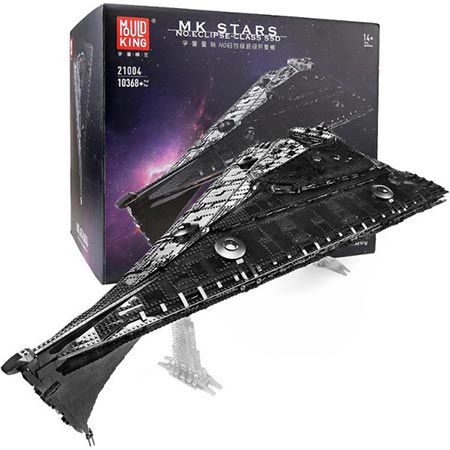 mould king 21004 dreadnought weltraumzerstörer set, 318 euro statt 375 euro