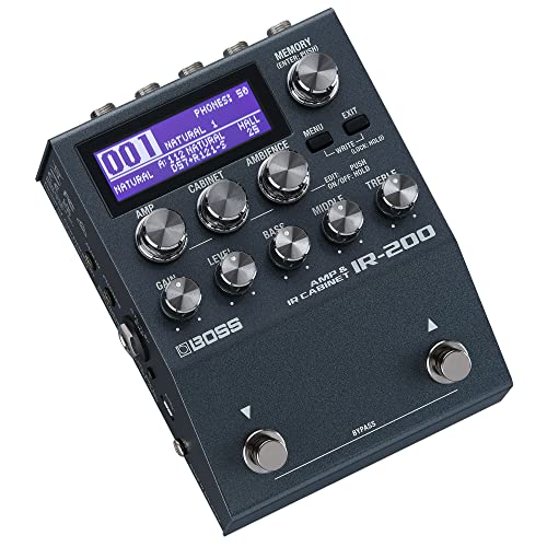 boss ir-200 amp simulator und cabinet simulator