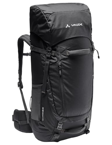 vaude trekkingrucksack astrum evo 60+10 l, höhenverstellbar, abnehmbarer deckel