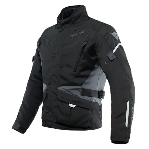 Dainese Tempest 3 D Dry Herren Motorradjacke, wasserdicht, Schwarz 44