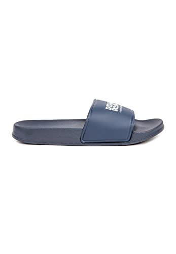 gorilla wear pasco slides blau unisex rutschfest bequem aus pu eva badesandalen 37