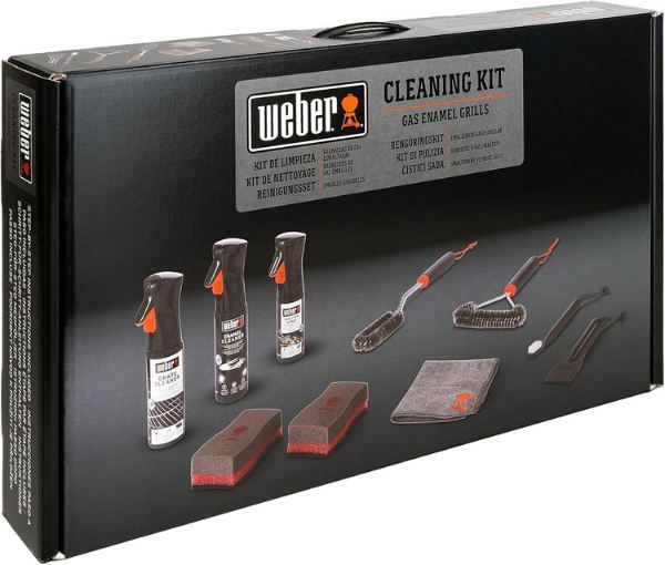 weber grills reinigungsset 10-teilig für 53,50 euro statt 63 euro