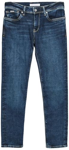 pepe jeans herren jeans dunkelblau slim fit gr. 28w bis 38w