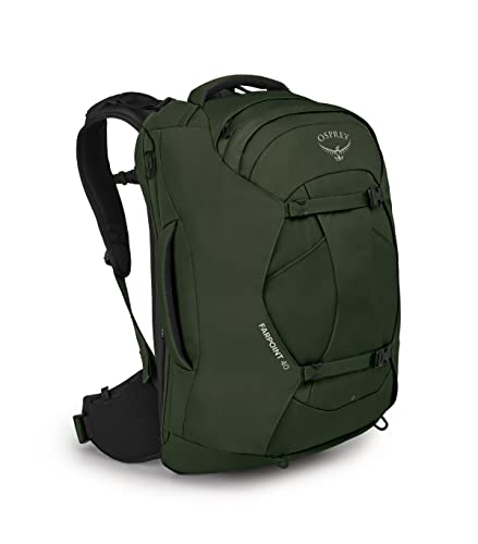 osprey farpoint herren reiserucksack 40l gopher green o/s