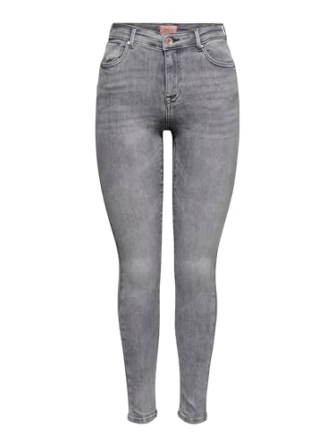 ONLY Skinny Fit Jeans Mid Push Up für Damen - ONLPower Life