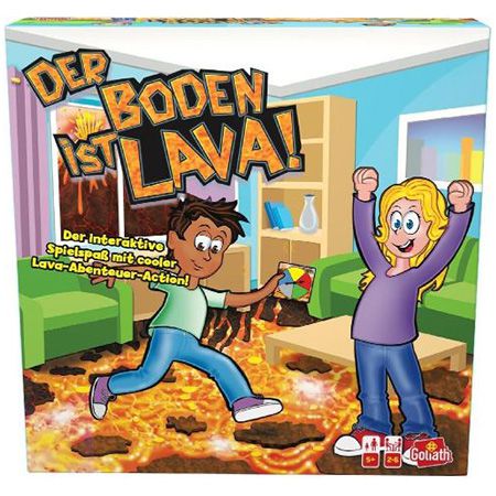 goliath der boden ist lava, gesellschaftsspiel für kinder und familien, 12,99