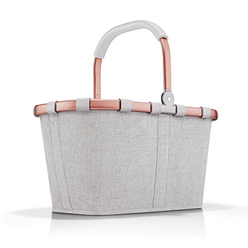 Entdecken Sie den reisenthel carrybag twist sky rose: Stabil, mit viel Stauraum und praktischer Innentasche. Elegantes, wasserabweisendes Design für jeden Einkauf!