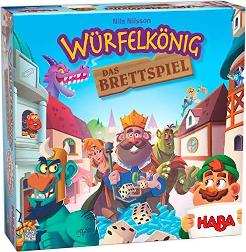 HABA Würfelkönig  Brettspiel für 8 Jahre, Würfelspiele, made in Germany
