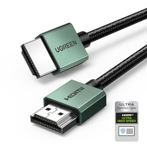 UGREEN HDMI 2.1 Kabel 2m | 8K 60Hz | 4K 120Hz | 48Gbps | eARC | DynamicHDR