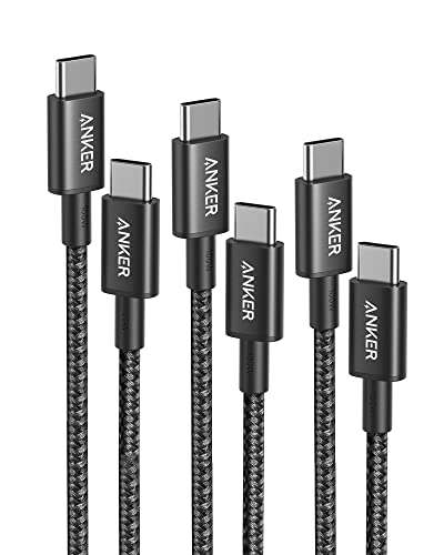 Produktbild: anker usb-c kabel 3 stück 1m 1,8m 3m 100w ladekabel usb-c auf usb-c 18,99 eur