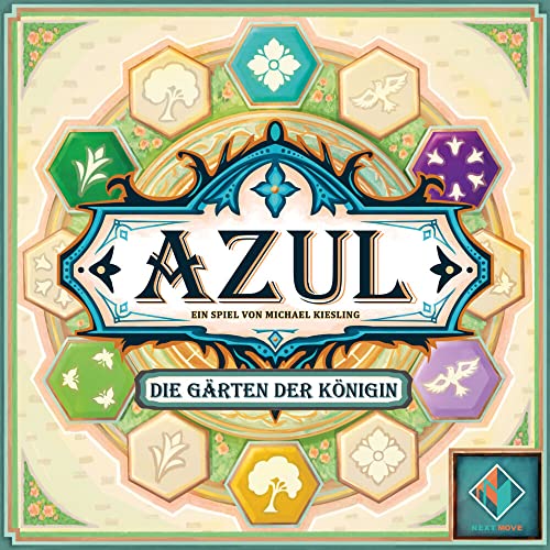 azul: gärten der königin - brettspiel für 2-4 spieler, 10+, 45-60 min