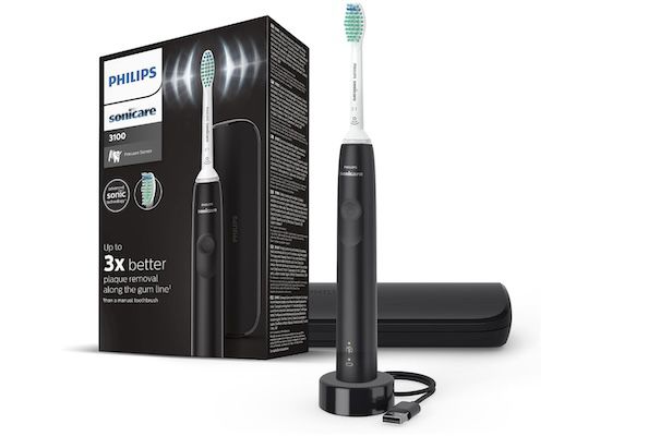 philips sonicare hx3673/14 elektrische zahnbürste mit usb-ladeetui 38,99